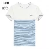 hugo boss t-shirt slim fit pas cher stripe blue b390